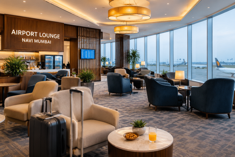 airport lounge in Navi Mumbai