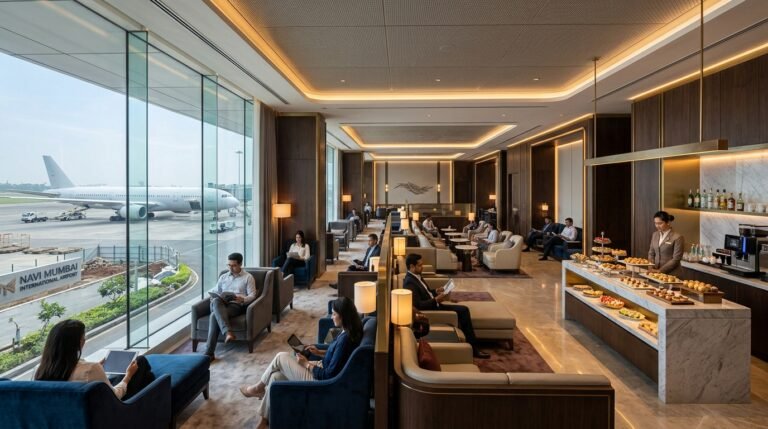 VIP airport lounge services in Navi Mumbai