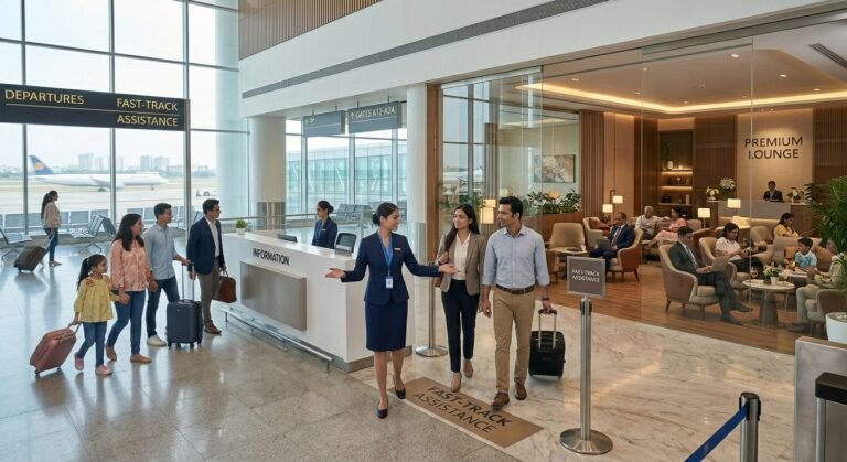 meet and greet airport assistance in Navi Mumbai