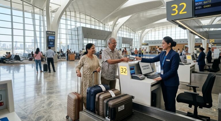 travel assistance at airport Navi Mumbai