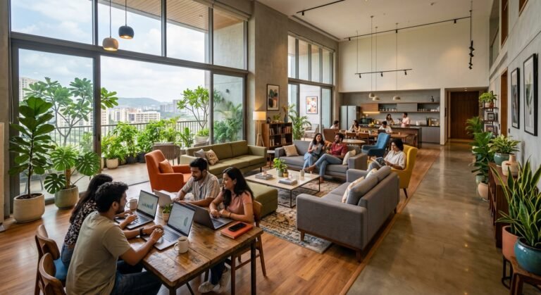 shared living space in Navi Mumbai