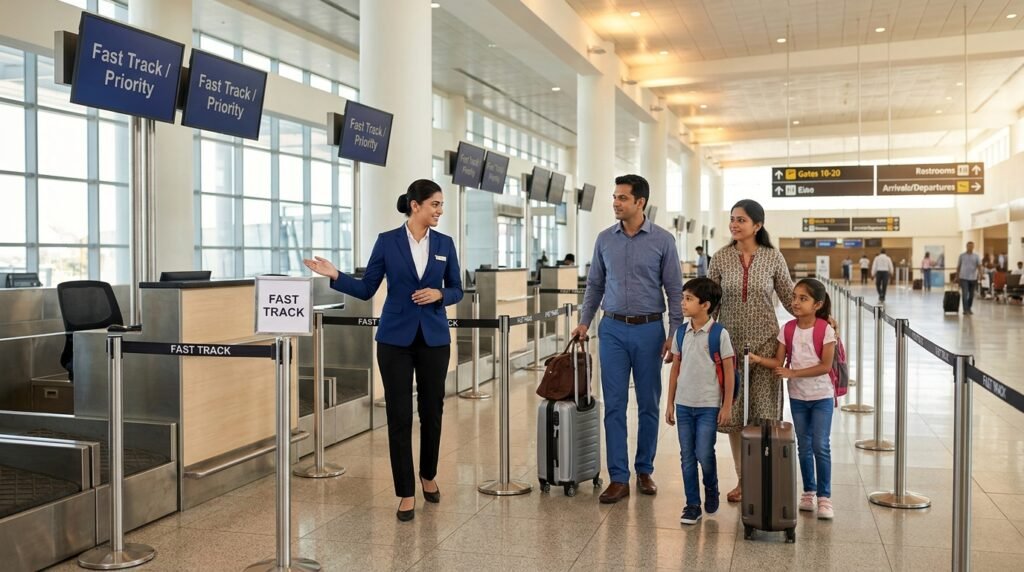airport fast track services navi mumbai
