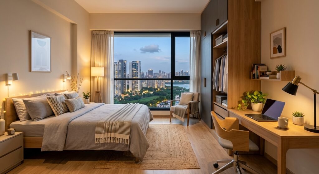 furnished shared living space in Navi Mumbai