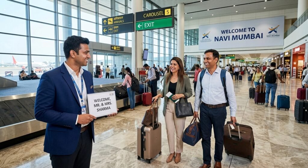 airport meet and greet navi mumbai