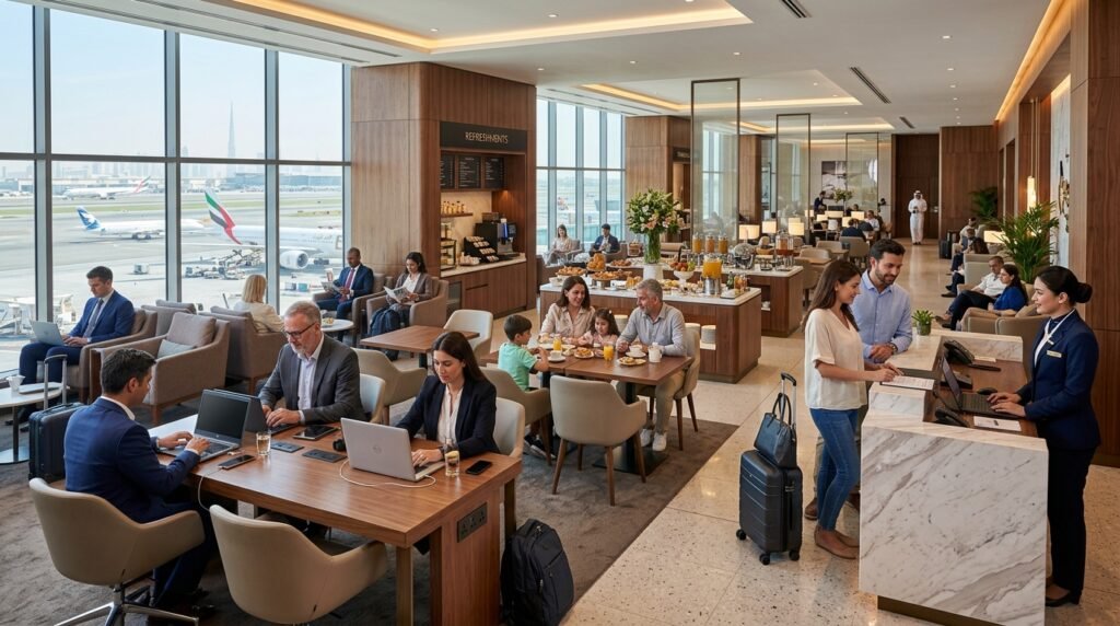 premium traveler lounge in Navi Mumbai