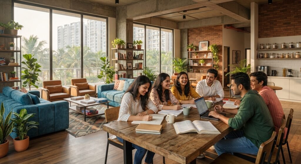 student coliving in Navi Mumbai