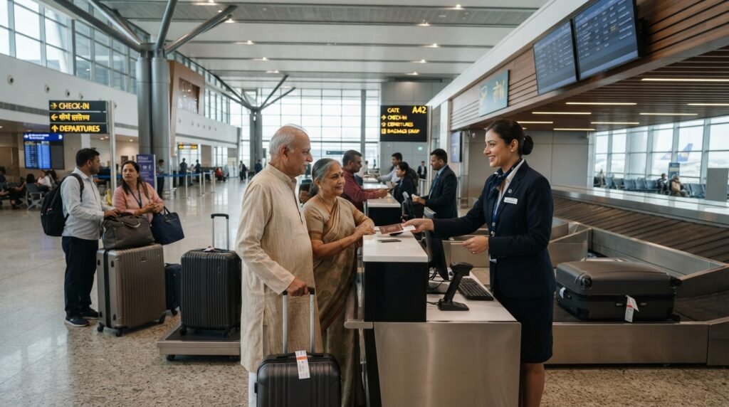 airport departure assistance in Navi Mumbai