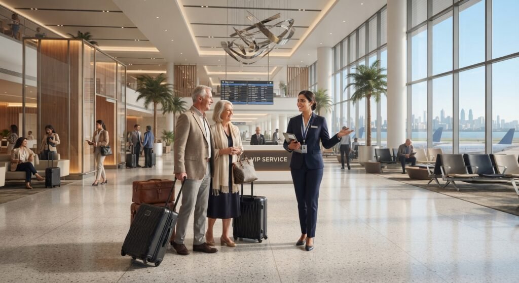 airport escort services in Navi Mumbai